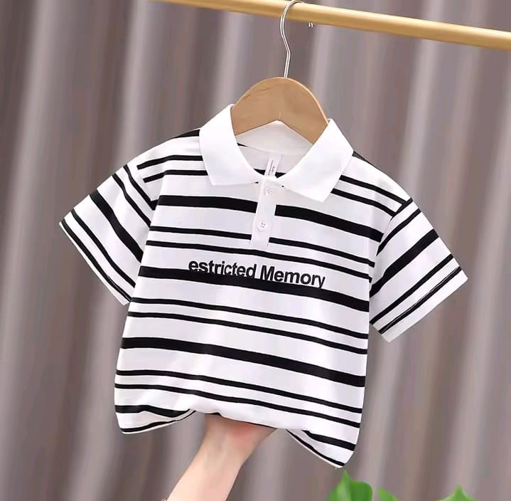 Stylish cotton Polo t-shirt for boys=HZ-511