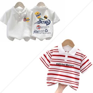 Stylish cotton Polo t-shirt combo for boys=HZ-604