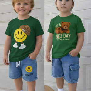Premium Quality T-Shirt And Jeans Pant Combo Set For Baby=WH-131