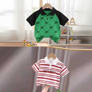 Stylish cotton Polo t-shirt combo for boys=HZ-637