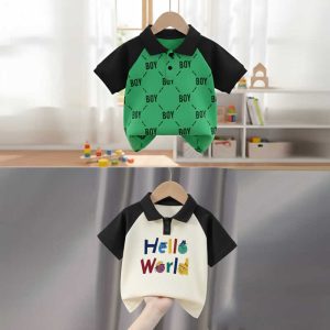 Stylish cotton Polo t-shirt combo for boys=HZ-640