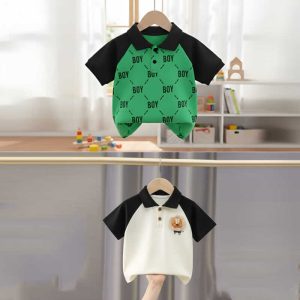 Stylish cotton Polo t-shirt combo for boys=HZ-641