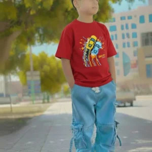 Denim Pant & DTF T-shirt set=WH-145