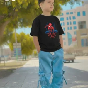 Denim Pant & DTF T-shirt set=WH-141