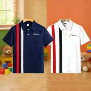 Stylish cotton Polo t-shirt combo for boys=TN-102