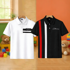 Stylish cotton Polo t-shirt combo for boys=TN-103