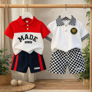 2 set polo shirt and pant combo -TMF-153