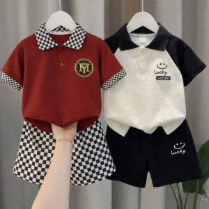 2 set polo shirt and pant combo -TMF-156