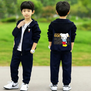 Premium Winter Hoodie And Pant Set For Kids-KDF-01